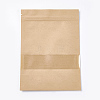 Kraft Paper Zip Lock bag OPP-WH0003-01C-1