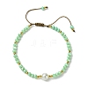 2Pcs Glass Beads Beaded Bracelet Sets BJEW-JB11454-3