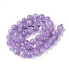 Natural Amethyst Beads Strands X-G-M445-8MM-01A-5