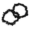 Unisex Chip Glass Beaded Stretch Bracelets BJEW-S143-59-1
