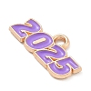 Alloy Enamel Pendants ENAM-A008-13KCG-02-2