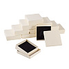 12Pcs Cardboard Paper Jewelry Storage Boxes with Sponge CON-TA0001-33B-3