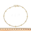 Brass Ball Choker Necklaces for Women NJEW-M079-06G-5