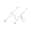 Anti-Tarnish 925 Sterling Silver Chain Extenders STER-N016-42P-2