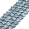 ABS Plastic Imitation Pearl Beads Strands KY-N015-10-A02-1