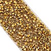 Glitter Resin Hotfix Rhinestone(Hot Melt Adhesive On The Back) OCOR-TAC0004-A-02-3