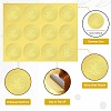34 Sheets Self Adhesive Gold Foil Embossed Stickers DIY-WH0509-007-3
