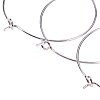 Brass Wine Glass Charm Rings Hoop Earrings KK-PH0028-01S-2