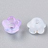 Frosted Transparent Acrylic Beads X-OACR-N137-72K-3