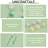 Unicraftale 24Pcs 2 Colors 304 Stainless Steel Stud Earring Findings STAS-UN0040-82-5