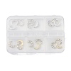 Alloy Rhinestone Cabochons MRMJ-L019-01B-2