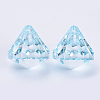 Transparent Acrylic Pendants X-TACR-Q260-C-V38-2