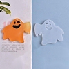 Halloween DIY Ghost Pendant Silicone Molds DIY-P006-50-1