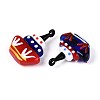 Handmade Lampwork Pendants LAMP-T024-04M-2