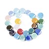 Electroplate Glass Beads Strands EGLA-N022-03A-A09-2