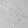 3-Tier Transparent Acrylic Game Controller Display Stand Holders ODIS-WH0025-180-3