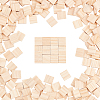 300Pcs Wood Cabochons WOOD-OC0003-92-1