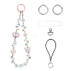 1Pc Glass Beaded Mobile Straps AJEW-SZ0002-83C-1