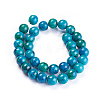 Synthetic Chrysocolla Beads Strands G-F647-02-A-01-3