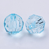 Transparent Acrylic Beads LS-TACR-Q257-10mm-V38-3