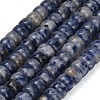 Natural Blue Spot Jasper Beads Strands GG-CBA792A-G02-4x7mm-2