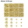 1515Pcs 4 Styles ABS Plastic Beads KY-YW0001-97-1