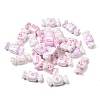 Printed CCB Plastic Beads PL-CBA2450-08-1