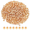 500Pcs Rack Plating Brass Beads KK-AN0001-07-1