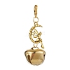 3Pcs 3 Colors Alloy Fairy Bell Pendant Decorations HJEW-JM02412-3