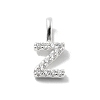 925 Sterling Silver with Cubic Zirconia Charms STER-Q004-01Z-S-1