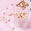 100Pcs 10 Style Unfinished Natural Wood European Beads WOOD-LS0001-02-5