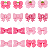 48Pcs 8 Styles Opaque Resin Cabochon RESI-BM0001-03-1