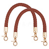   PU Leather Braided Bag Straps FIND-PH0009-40A-1