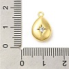 Real 18K Gold Plated Rack Plating Brass Micro Pave Cubic Zirconia Pendants KK-S396-04C-3