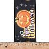 5 Yards Halloween Printed Polyester Wired Ribbon OCOR-K009-02B-3