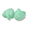 Transparent Glass Enamel Beads LAMP-U004-06-07-3