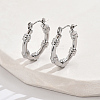 304 Stainless Steel Hoop Earrings FD1814-2-1