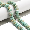 Synthetic Aqua Terra Jasper Beads Strands G-F224-02-8x5mm-01-2