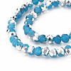 Electroplate Glass Beads Strands LS-EGLA-A034-J6mm-M08-3
