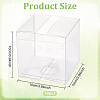 Foldable Transparent PET Box CON-WH0074-72E-2
