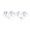 Transparent Glass Beads GLAA-T025-28L-3