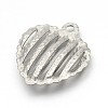 Tarnish Resistant Original Color Hollow Heart 304 Stainless Steel Pendants STAS-E083-47P-1