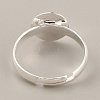 Adjustable Brass Finger Rings Components KK-WH0054-22C-S-2
