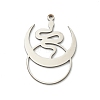 201 Stainless Steel Pendants STAS-I332-02P-1