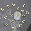 Alloy 26 Letter Shapes Nail Art Decoration MRMJ-WH0114-001-07-1