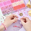 Pink Color Theme DIY Jewelry Kits DIY-YW0012-89-5
