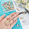 SUPERFINDINGS 30Pcs 3 Colors Rack Plating Alloy European Dangle Charms MPDL-FH0001-04-3
