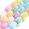 Macaron Color Natural Selenite Beads Strands X1-G-B102-A01-02-1