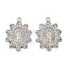 304 Stainless Steel Rhinestone Pendants RB-CBADC81-15P-01-1