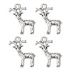 Tibetan Style Alloy Pendant LS-LF11052Y-1